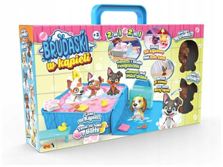 Dirty in the Bath - Jacuzzi Set - 2 psy + blato + 5 doplnkov